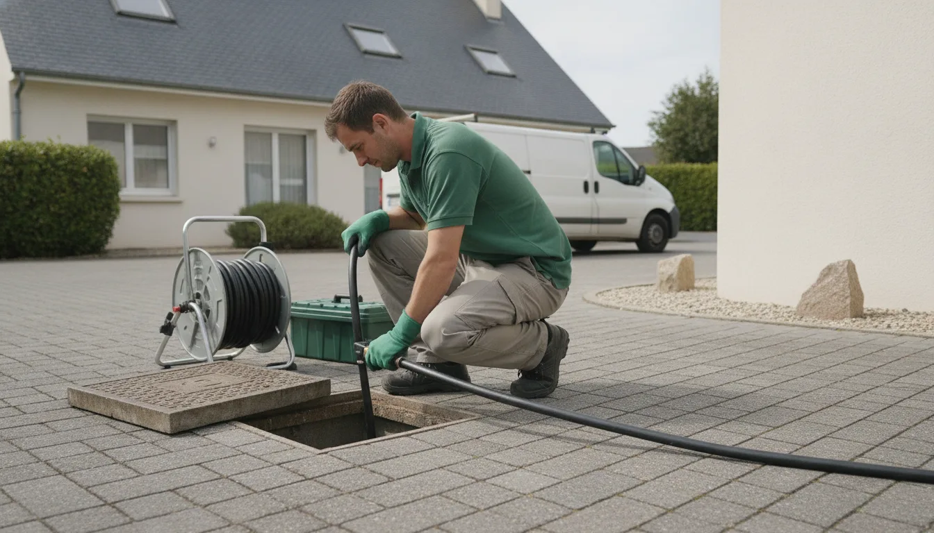 Débouchage canalisation Orvault – méthode / geste technique